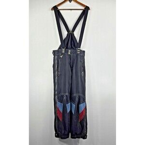 Spyder Men's Size Small Thinsulate Insulation Snow Pants Ski Overalls Blue